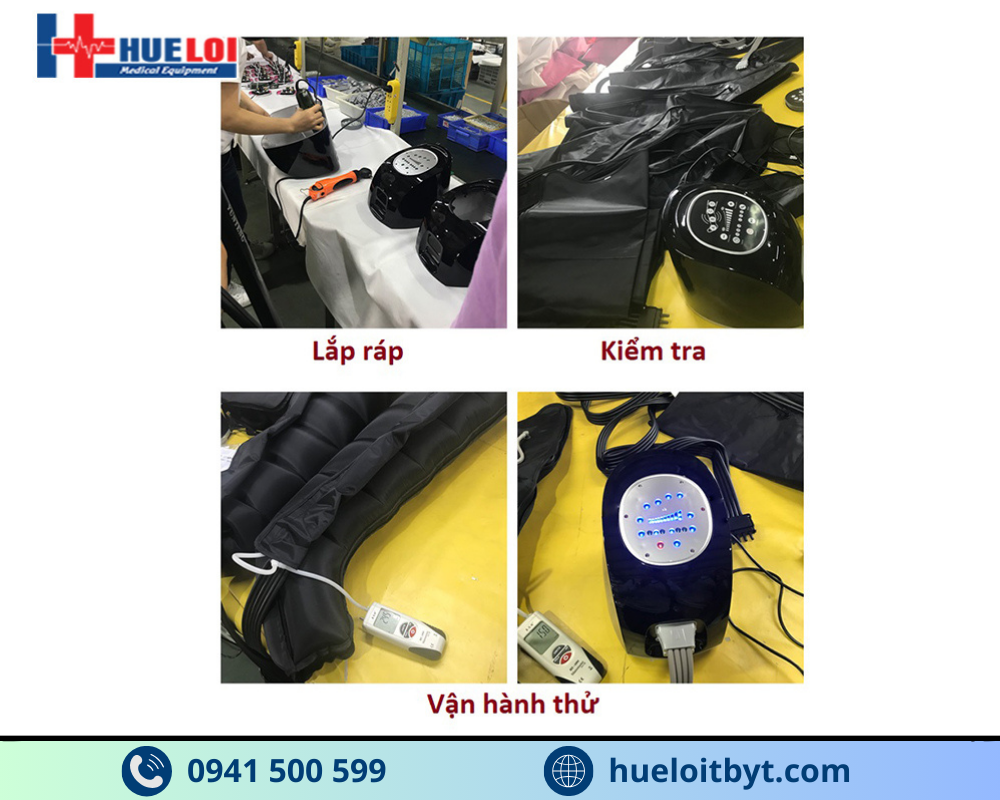 MÁY NÉN ÉP KHÍ TRỊ LIỆU 4 KHOANG CAO CẤP