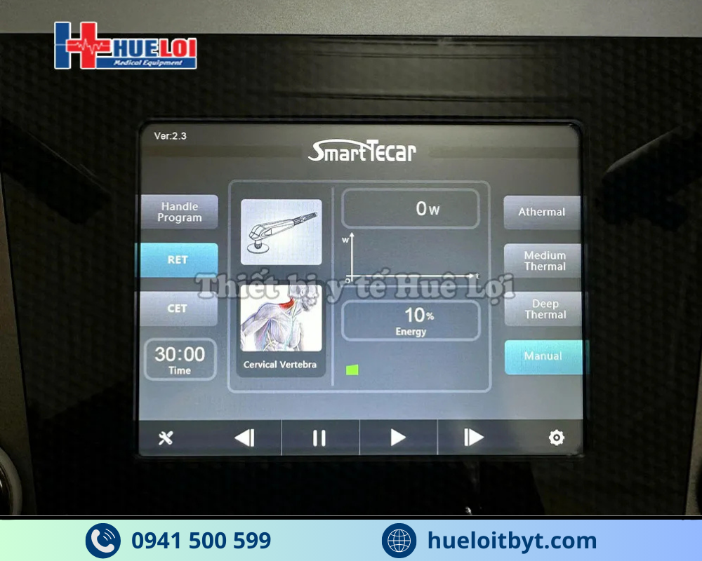 MÁY TRỊ LIỆU BẰNG SÓNG VÔ TUYẾN TECAR CAO CẤP