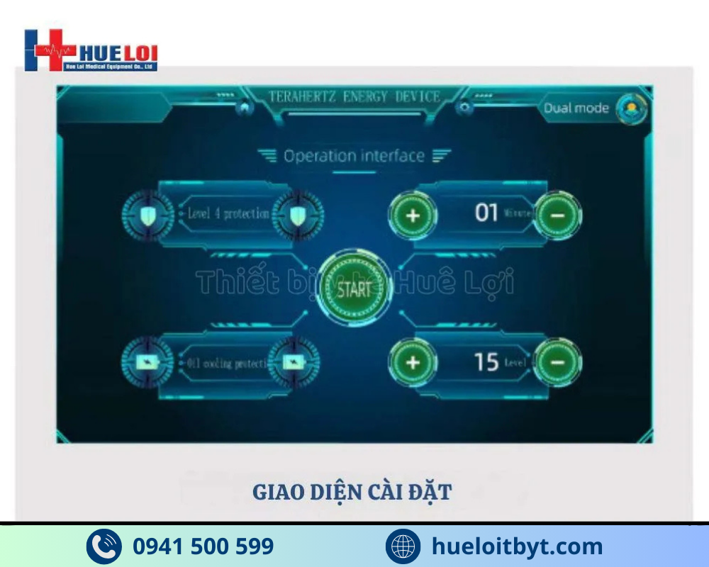 MÁY TERAHERT TRỊ LIỆU CAO CẤP