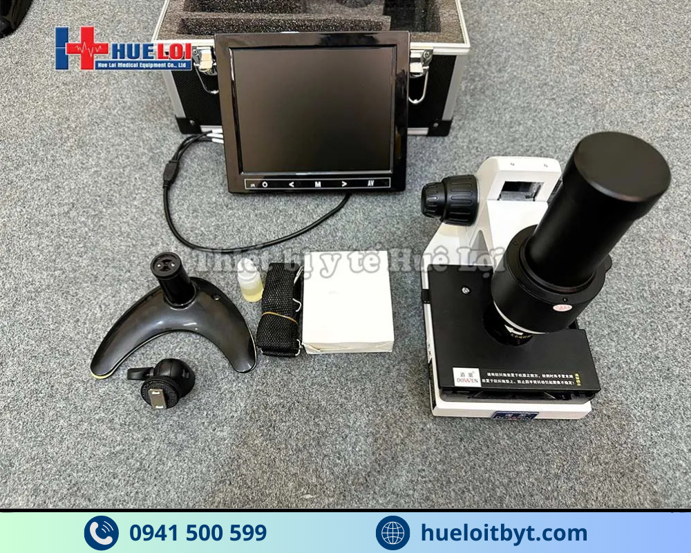 KÍNH HIỂN VI SOI MẠCH MÁU ĐỘ PHÓNG ĐẠI CAO