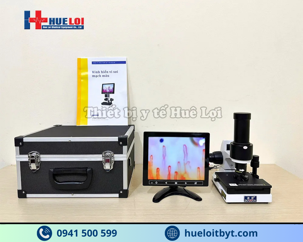 KÍNH HIỂN VI SOI MẠCH MÁU ĐỘ PHÓNG ĐẠI CAO