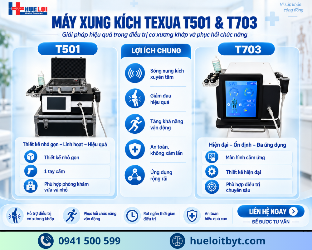 Máy xung kích T501 và T703 nên chọn máy nào