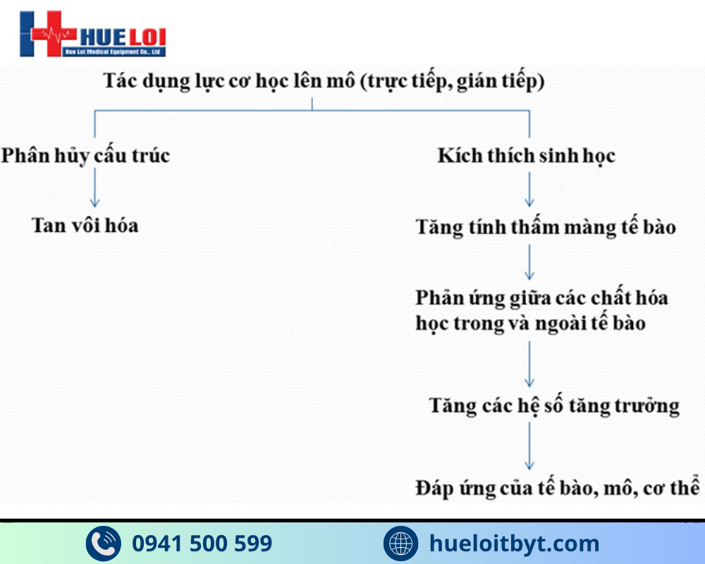 tác dụng của máy xung kích