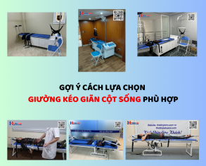 CÁCH LỰA CHỌN GIƯỜNG KÉO GIÃN CỘT SỐNG PHÙ HỢP
