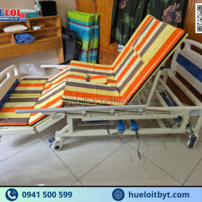 GIƯỜNG Y TẾ 4 TAY QUAY CAO CẤP A0I-III