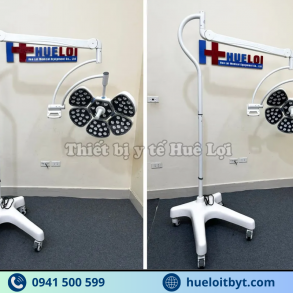 ĐÈN PHẪU THUẬT DI ĐỘNG KHÔNG HẮT BÓNG 5 CÁNH