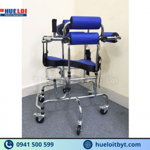 KHUNG TẬP ĐI TRẺ EM 6 BÁNH XE CAO CẤP