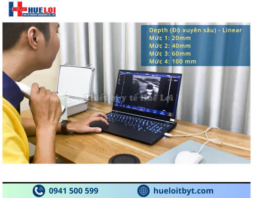 MÁY SIÊU ÂM CẦM TAY KHÔNG DÂY 3 ĐẦU DÒ