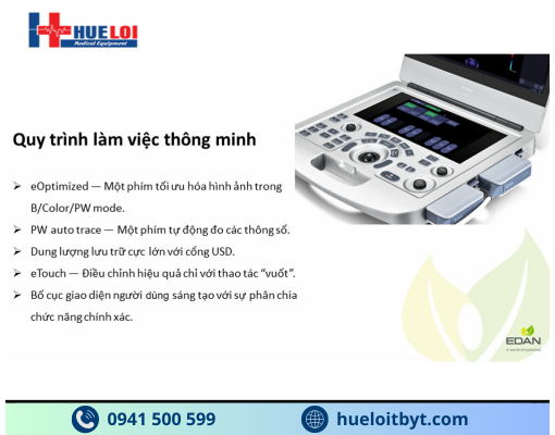 MÁY SIÊU ÂM HÌNH ẢNH EDAN AX3 CAO CẤP