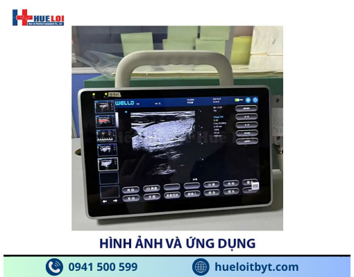 MÁY SIÊU ÂM XÁCH TAY CẢM ỨNG 2 ĐẦU DÒ P10