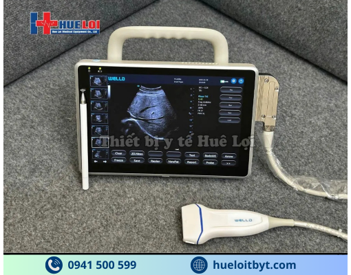 MÁY SIÊU ÂM XÁCH TAY CẢM ỨNG 2 ĐẦU DÒ P10