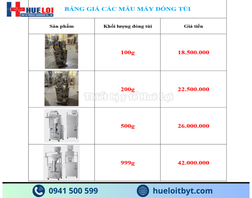 MÁY ĐÓNG TÚI DƯỢC LIỆU TỰ ĐỘNG