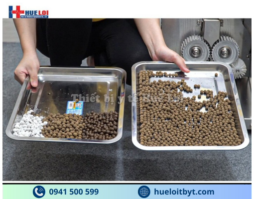 MÁY LÀM VIÊN HOÀN KẾT HỢP SẤY KHÔ, ĐÁNH BÓNG VÀ BAO VIÊN