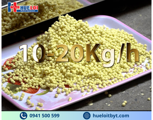 MÁY LÀM VIÊN HOÀN KÈM SẤY KHÔ VÀ ĐÁNH BÓNG