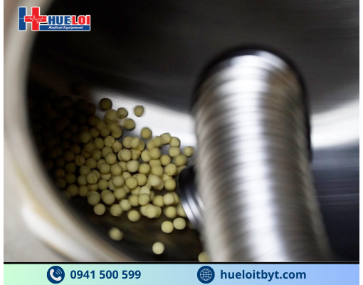 MÁY LÀM VIÊN HOÀN KÈM SẤY KHÔ VÀ ĐÁNH BÓNG