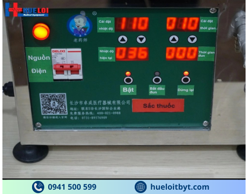 MÁY SẮC THUỐC ĐÔNG Y 1 NỒI ĐUN