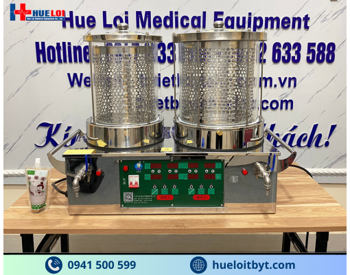 MÁY SẮC THUỐC ĐÔNG Y 2 NỒI ĐUN TỰ ĐỘNG