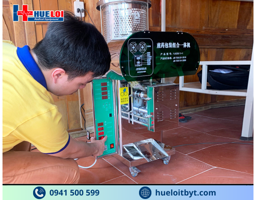 MÁY SẮC THUỐC ĐÔNG Y KÈM ĐÓNG TÚI ĐỘNG CAO CẤP