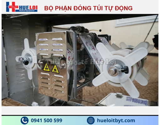 MÁY SẮC THUỐC KÈM ĐÓNG TÚI TỰ ĐỘNG 2 NỒI ĐUN CÔNG SUẤT CAO