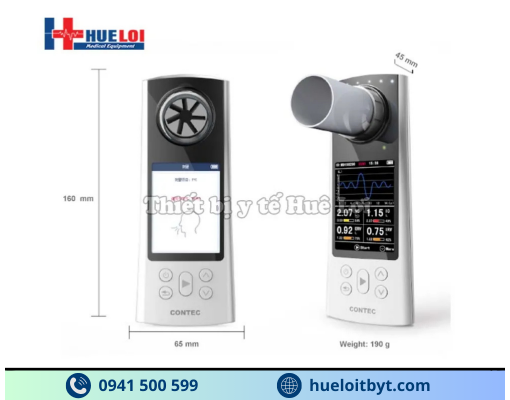 MÁY ĐO CHỨC NĂNG HÔ HẤP CẦM TAY SP80B