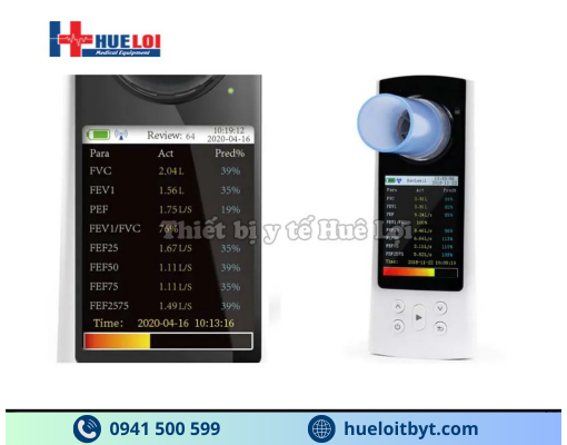 MÁY ĐO CHỨC NĂNG HÔ HẤP CẦM TAY SP80B