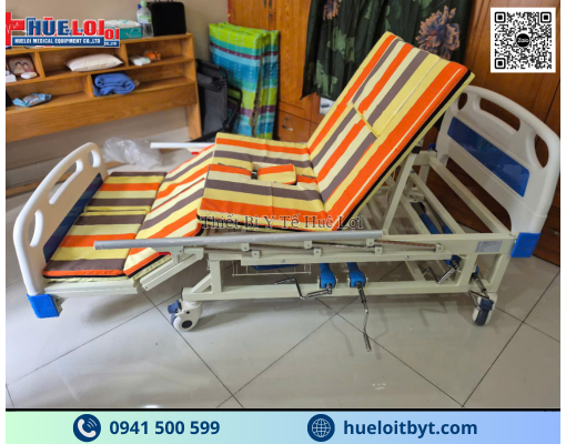 GIƯỜNG Y TẾ 4 TAY QUAY CAO CẤP A0I-III