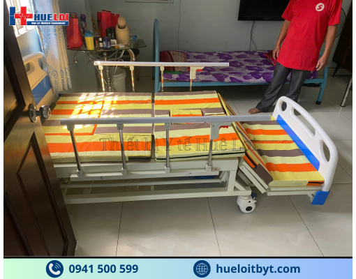 GIƯỜNG Y TẾ 4 TAY QUAY CAO CẤP A0I-III