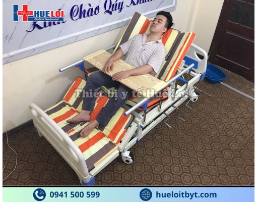 GIƯỜNG Y TẾ 4 TAY QUAY CAO CẤP A0I-III