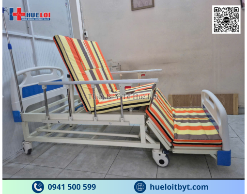 GIƯỜNG Y TẾ 4 TAY QUAY CAO CẤP A0I-III