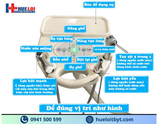 GHẾ NHA KHOA CAO CẤP DENSTON TJ 2688E5