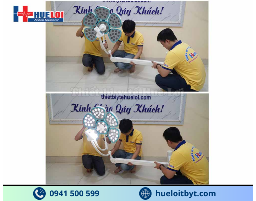 ĐÈN PHẪU THUẬT 5 CÁNH TREO TRẦN GIÁ RẺ