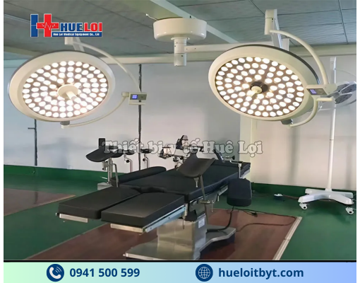 ĐÈN MỔ TREO TRẦN 2 NHÁNH KHÔNG HẮT BÓNG CAO CẤP  PJZF700/700