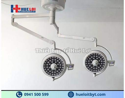 ĐÈN MỔ TREO TRẦN 2 NHÁNH KHÔNG HẮT BÓNG CAO CẤP  PJZF700/700