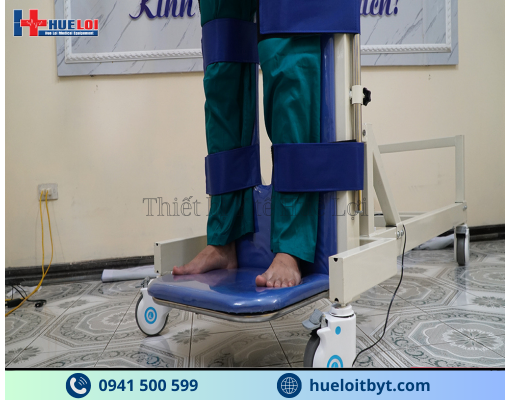GIƯỜNG TẬP ĐỨNG BẰNG ĐIỆN CHO NGƯỜI BỆNH