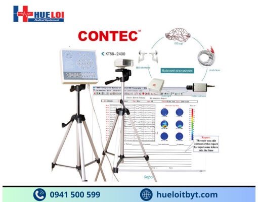 MÁY ĐO ĐIỆN NÃO 24 KÊNH CONTEC KT88-2400