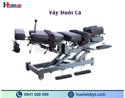 GIƯỜNG TÁC ĐỘNG CỘT SỐNG KẾT HỢP KÉO GIÃN BẰNG ĐIỆN EL07B