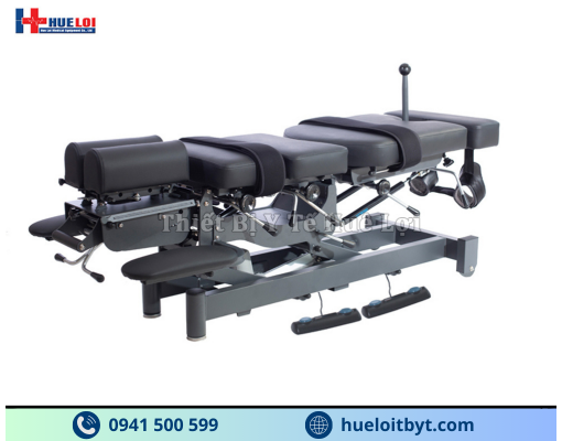 GIƯỜNG TÁC ĐỘNG CỘT SỐNG KẾT HỢP KÉO GIÃN BẰNG ĐIỆN EL07B