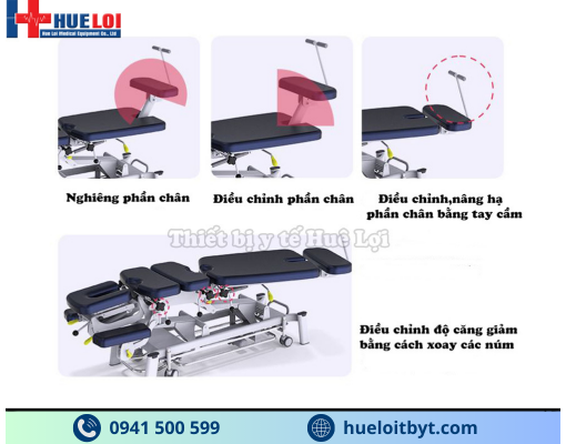 GIƯỜNG TÁC ĐỘNG CỘT SỐNG CAO CẤP FAIRWORTH 380