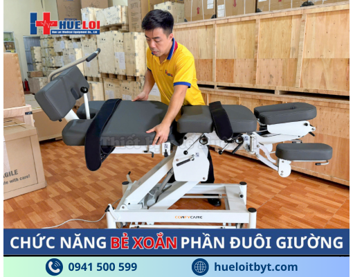 GIƯỜNG NẮN CHỈNH CỘT SỐNG EL07 CAO CẤP