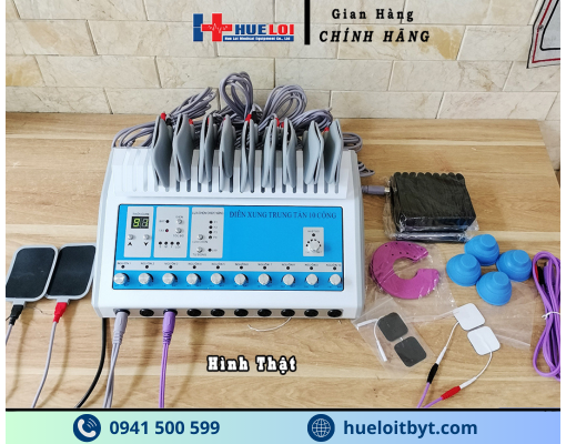 MÁY ĐIỆN XUNG 10 CỔNG TẦN SỐ THẤP