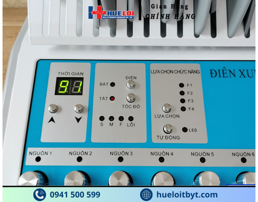 MÁY ĐIỆN XUNG 10 CỔNG TẦN SỐ THẤP