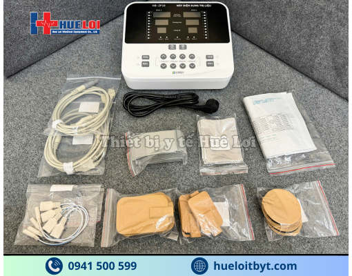 MÁY ĐIỆN XUNG TRUNG TẦN GIAO THOA 2 KÊNH HB-ZP10