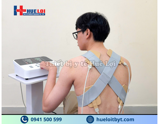 MÁY ĐIỆN XUNG TRUNG TẦN GIAO THOA 2 KÊNH HB-ZP10