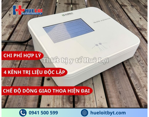 MÁY ĐIỆN XUNG TRỊ LIỆU TRUNG TẦN 4 KÊNH HB-ZP30