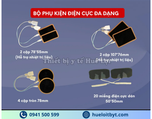MÁY ĐIỆN XUNG TRỊ LIỆU TRUNG TẦN 4 KÊNH HB-ZP30