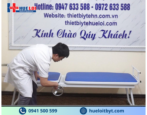 GIƯỜNG KÉO GIÃN CỘT SỐNG BẰNG CƠ