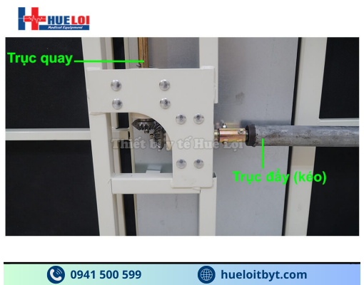 GIƯỜNG KÉO GIÃN CỘT SỐNG BẰNG CƠ