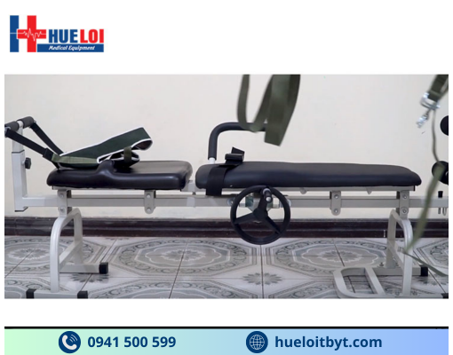 GIƯỜNG KÉO GIÃN CỘT SỐNG BẰNG CƠ GIÁ RẺ