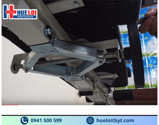 GIƯỜNG KÉO GIÃN CỘT SỐNG BẰNG CƠ GIÁ RẺ