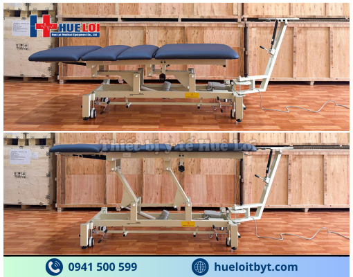 GIƯỜNG KÉO GIÃN CỘT SỐNG LƯNG VÀ CỔ BẰNG ĐIỆN THẾ HỆ MỚI